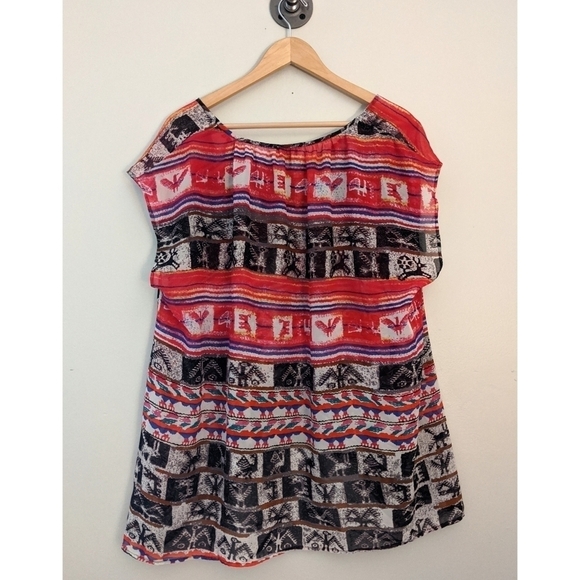 Show Me Your Mumu Carter Tunic in Aztec Print - Picture 3 of 7